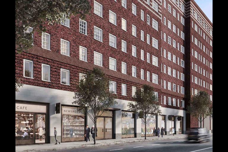 Eric Parry unveils redevelopment of Dolphin Square flats News